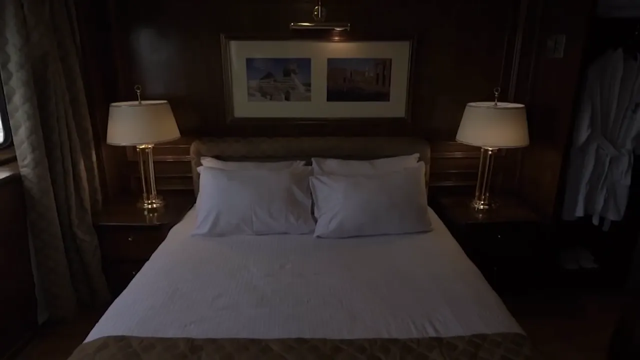 Cabin aboard the MS Salacia Nile Cruise Nile cruise